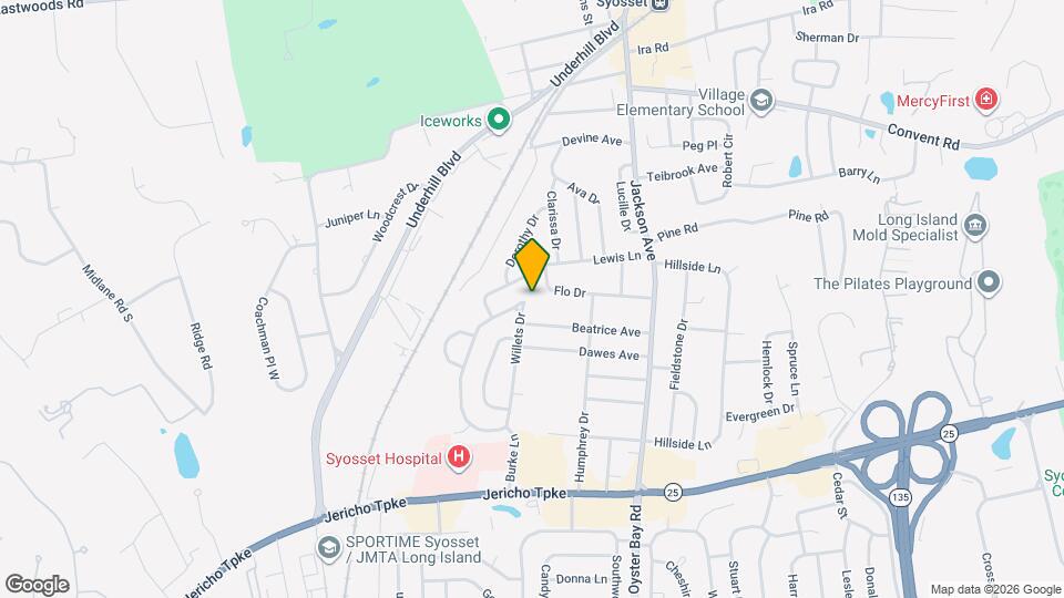 40 Willets Dr Map and Location Details