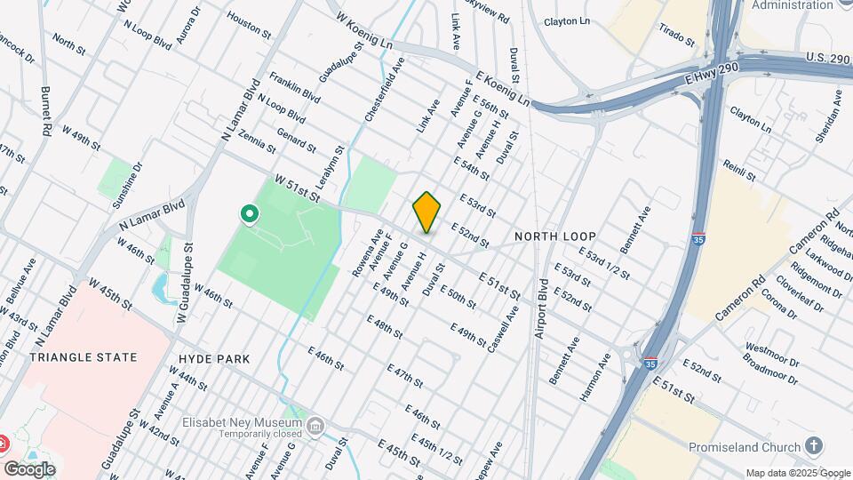5100 Avenue H Mapa y Detalles de la Ubicación