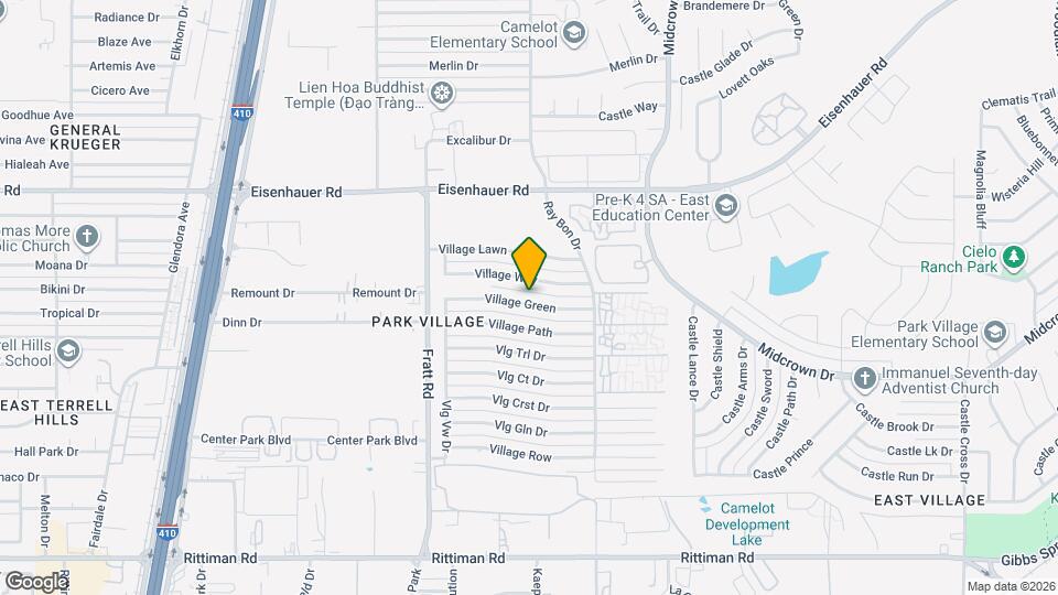 5127 Village Green Map and Location Details