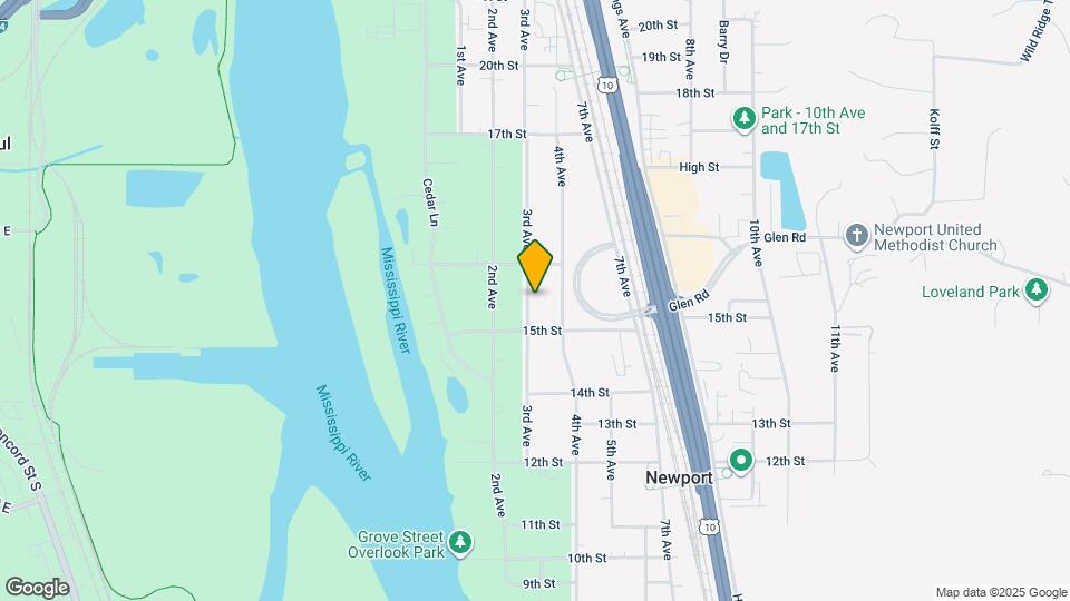 1542 3rd Ave Map and Location Details