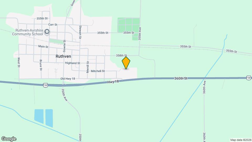 Ruthven Apartments Map and Location Details