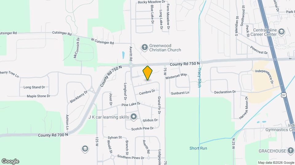 628 Mountain Pine Dr Map and Location Details