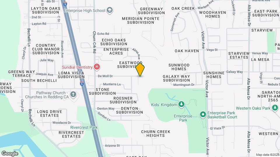 3919 Alma Ave Map and Location Details