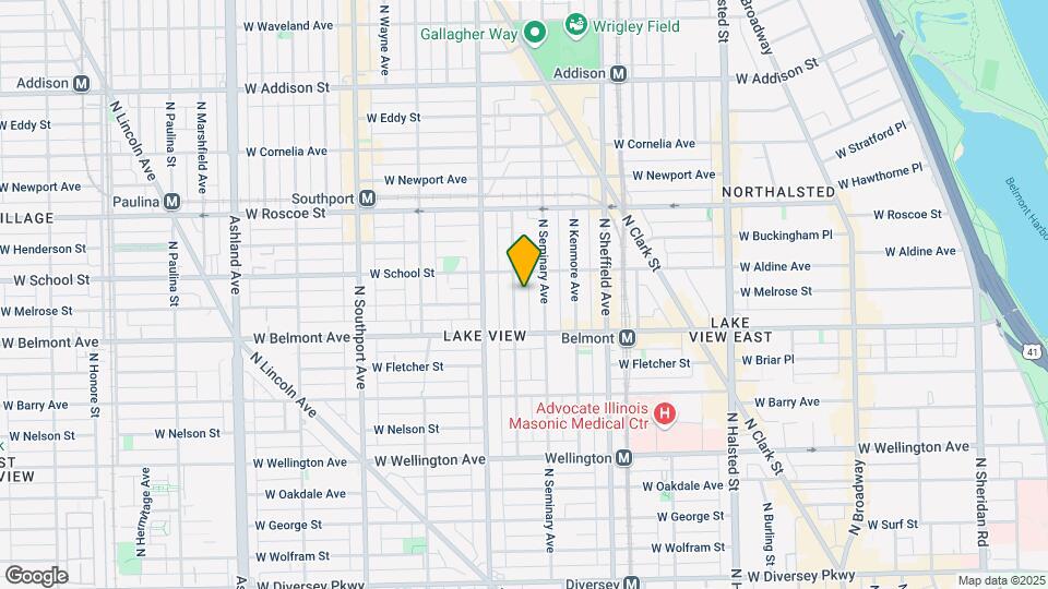 3239 N Clifton Ave, Unit 3 Map and Location Details