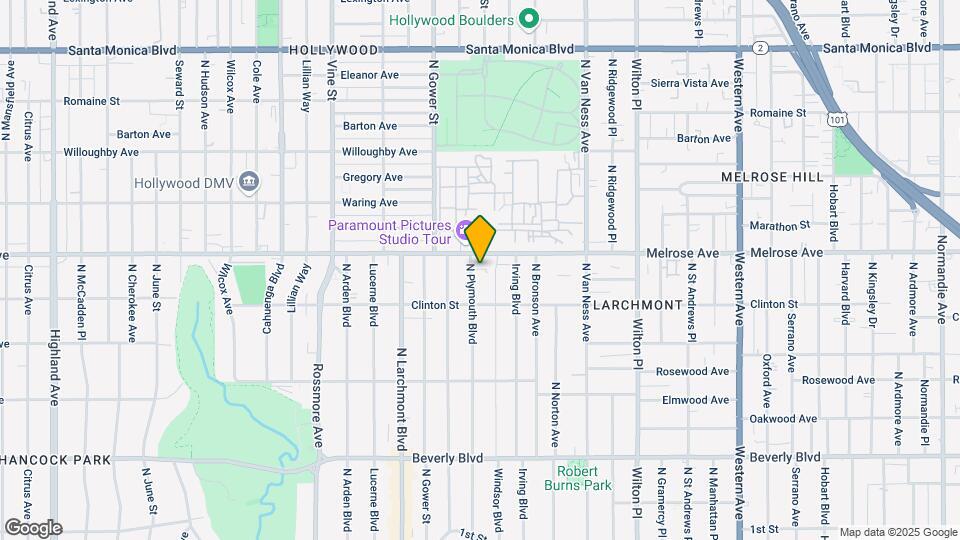 636 N Plymouth Blvd Map and Location Details