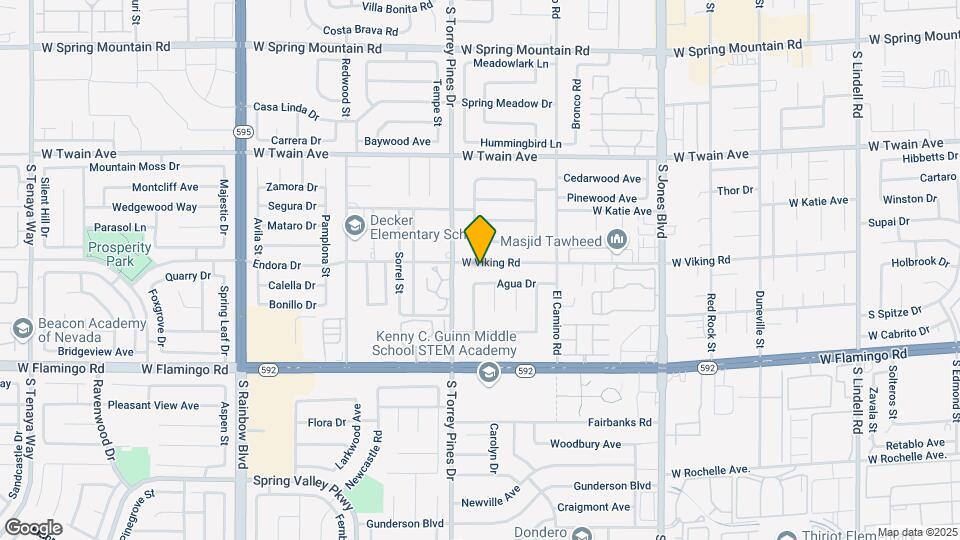 6461 W Viking Rd Map and Location Details