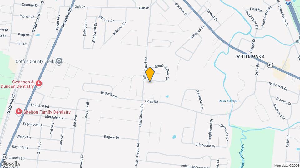 Hills Chapel Apartments in Manchester, TN