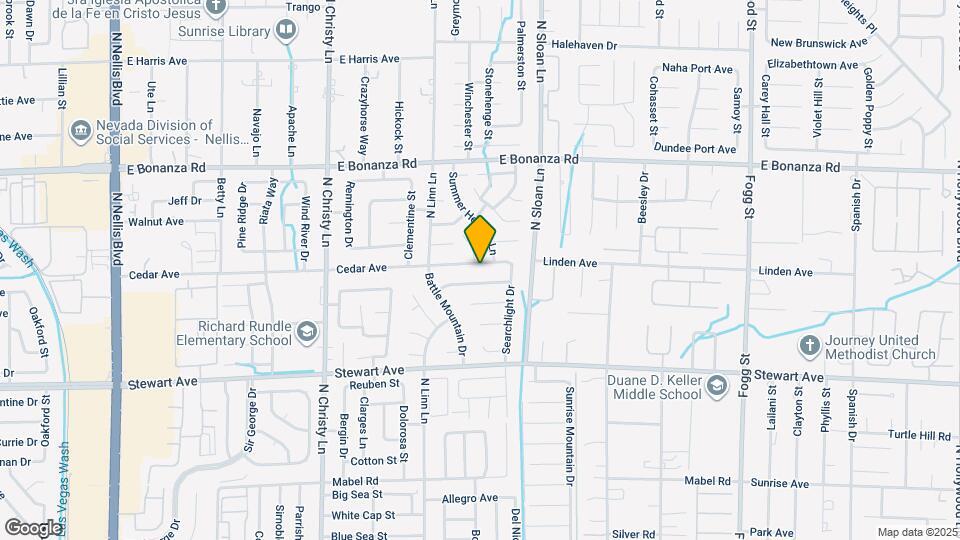 5797 Cedar Ave Map and Location Details