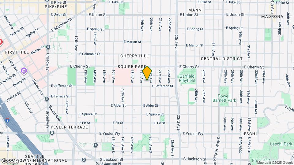 1914 E Jefferson St Map and Location Details