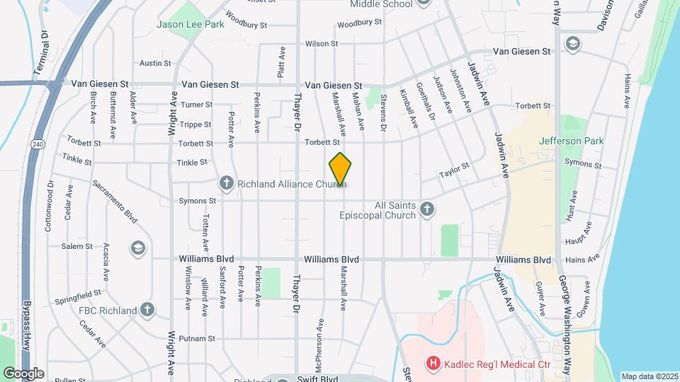 1405-1407 Marshall Ave Map and Location Details