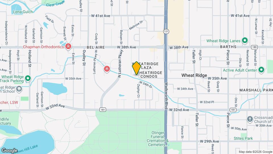 3501 Allison St, Unit Allison Map and Location Details