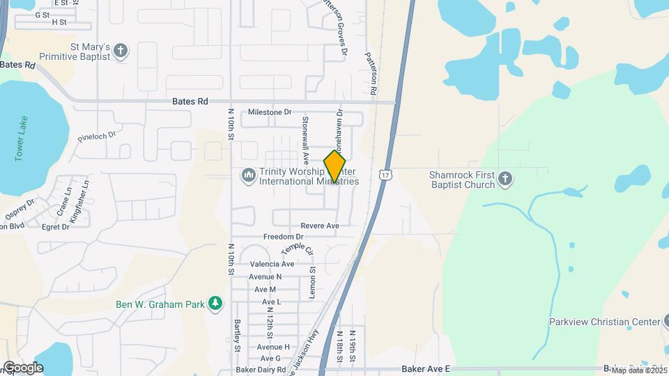 1109 Democracy Dr Map and Location Details