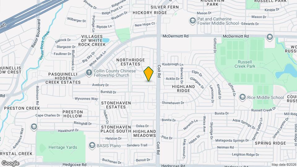 4021 Aldenham Dr Map and Location Details
