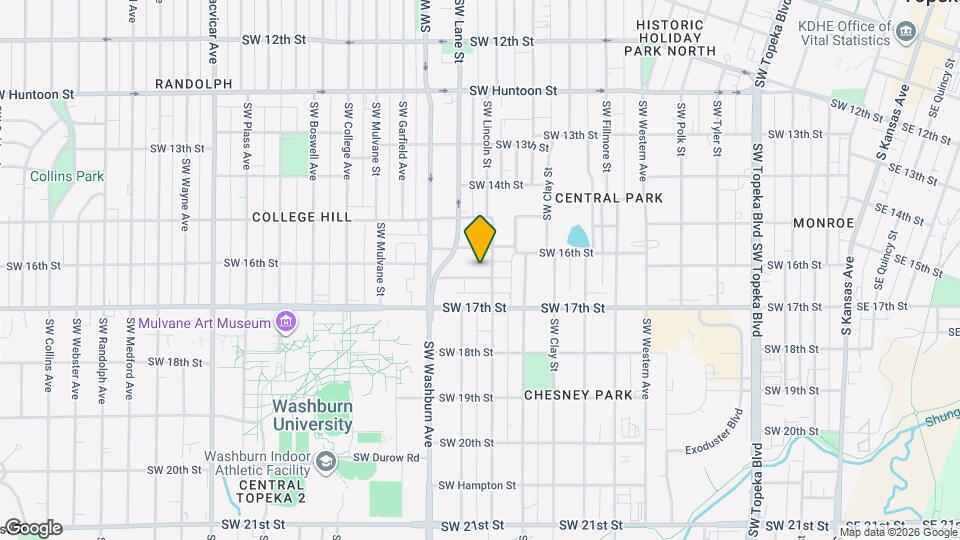 1408 SW Byron St Map and Location Details