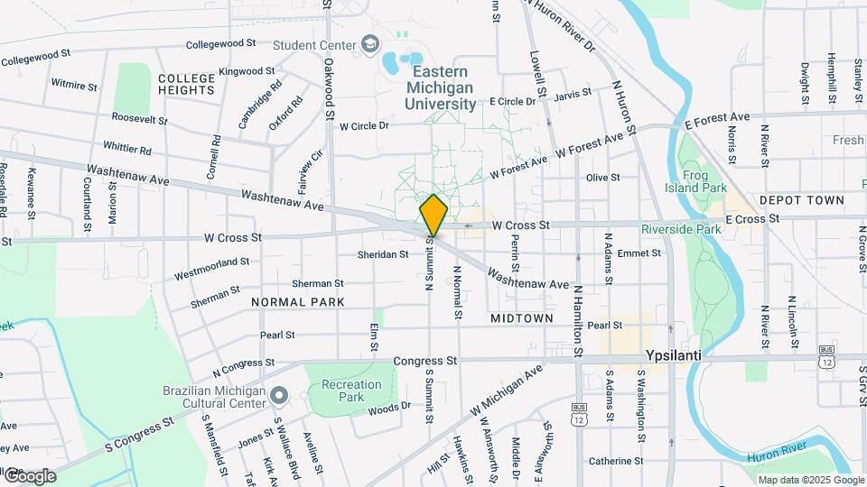 238 N Summit St, Unit Apt 2 Map and Location Details