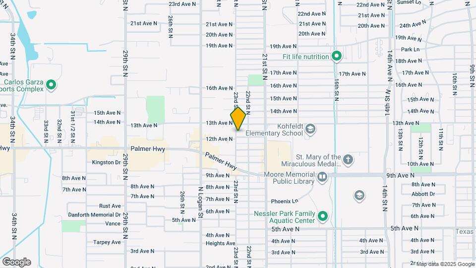 2218 12th Ave N Map and Location Details