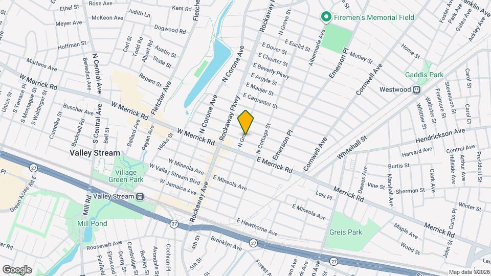 21 N Grove St Map and Location Details