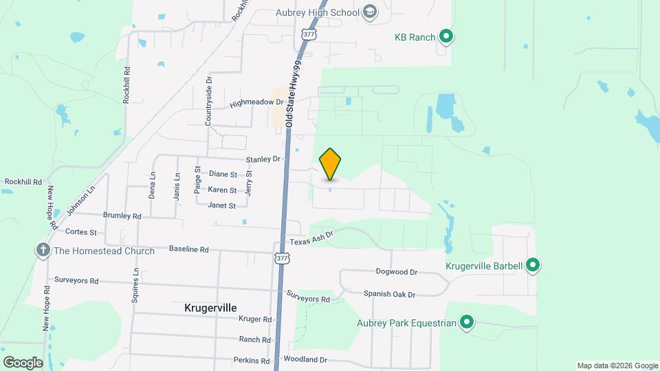 517 Concho St Map and Location Details