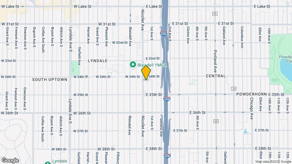 3415 Nicollet Avenue Mapa y Detalles de la Ubicación
