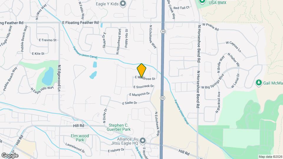 2549 E Windrose St Map and Location Details