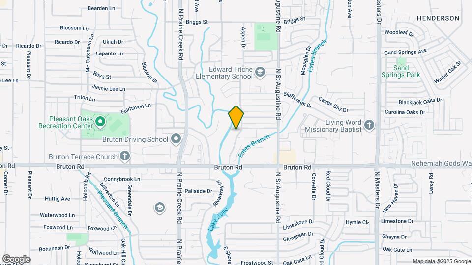 2243 Aspen Dr Mapa y Detalles de la Ubicación