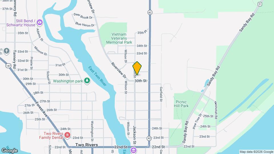 3009 Jackson St Map and Location Details