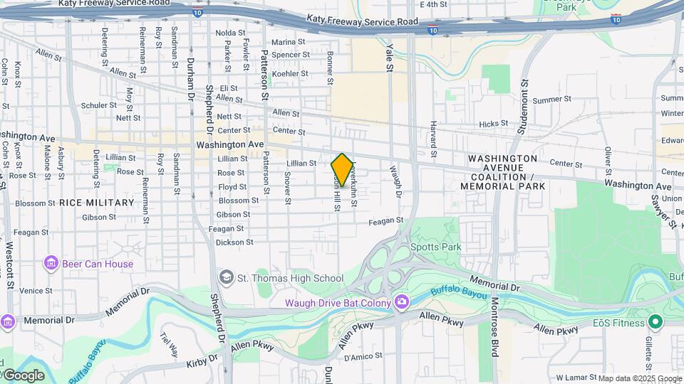 710 Jackson Hill St Map and Location Details