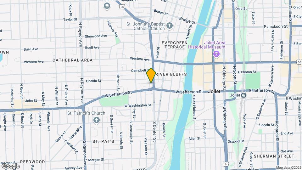 109 N Center St Mapa y Detalles de la Ubicación