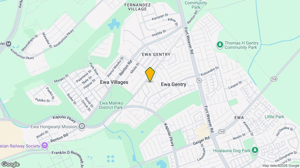 91-1125-1125 Puahala St Map and Location Details