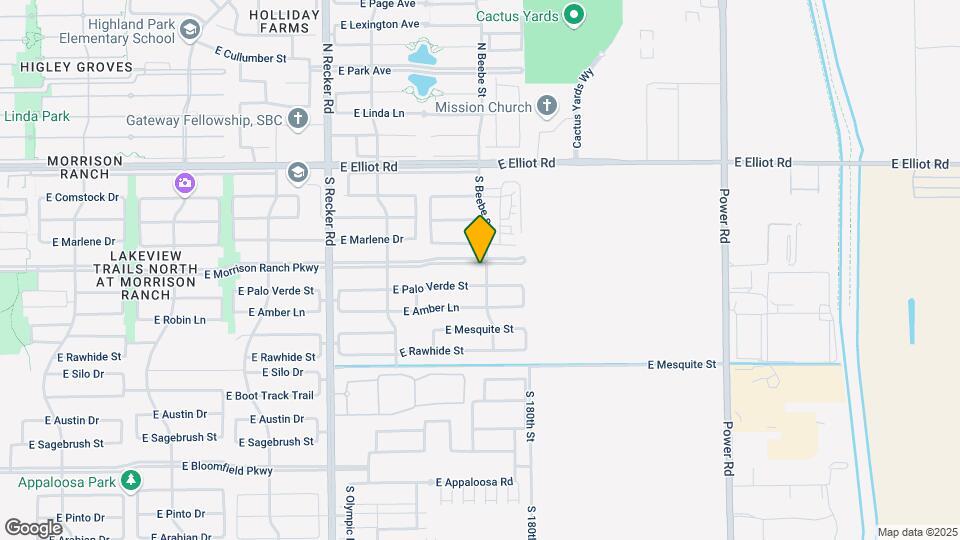 4303 E Morrison Ranch Pkwy Map and Location Details