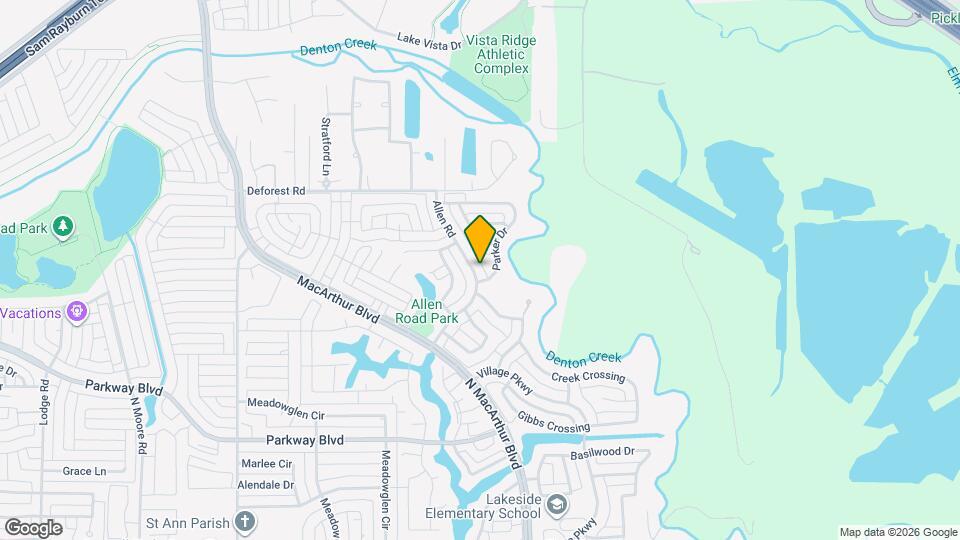 636 Allen Rd Map and Location Details