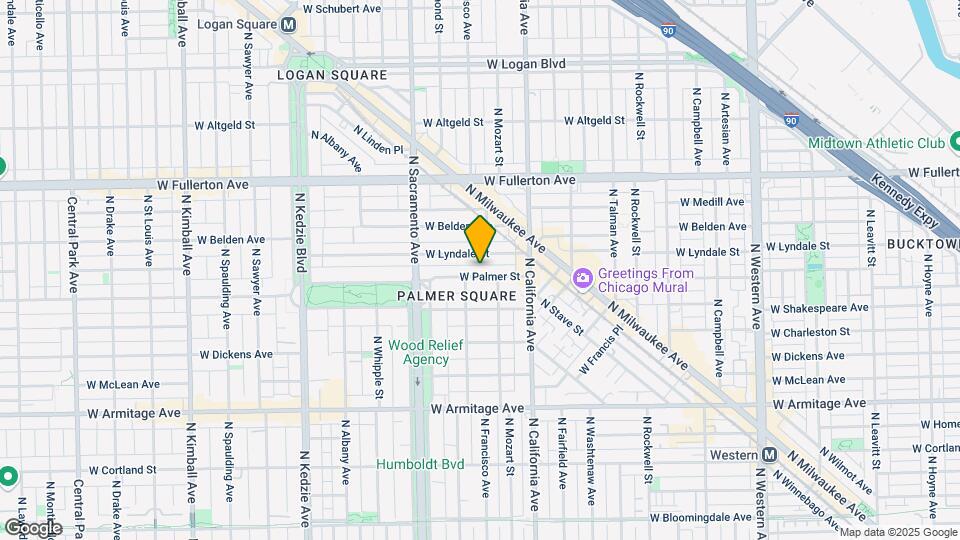 2856 W Palmer St, Unit M03B Mapa y Detalles de la Ubicación