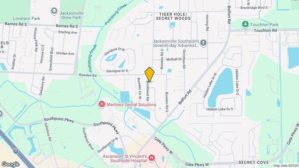 3451 Buckhead Rd Map and Location Details