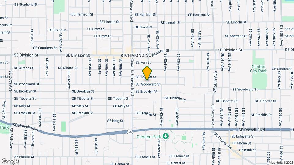2873 SE 41st Ave Mapa y Detalles de la Ubicación