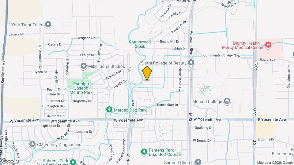 929 Auburn Ct Map and Location Details