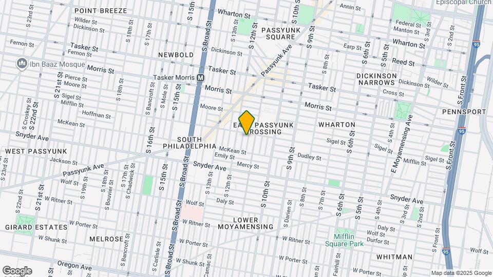 1908 S Jessup St Map and Location Details