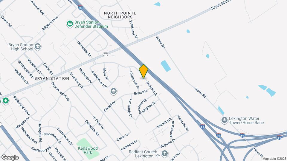 564 Anniston Dr Map and Location Details