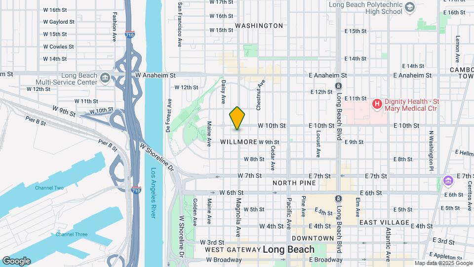 927 Magnolia Ave Mapa y Detalles de la Ubicación