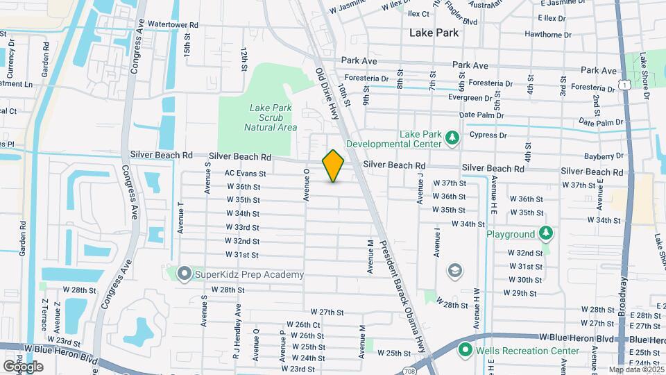 1217 AC Evans St Map and Location Details
