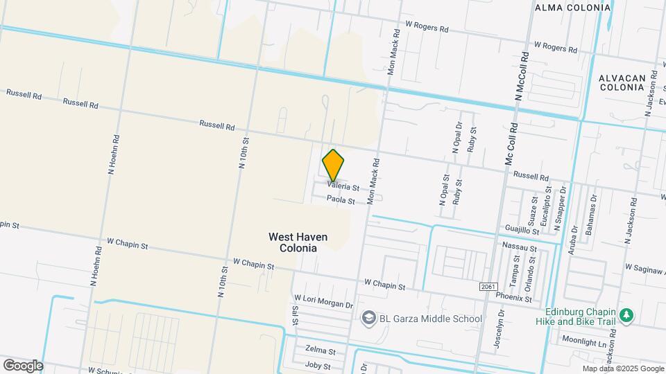 3806 Valeria St Map and Location Details