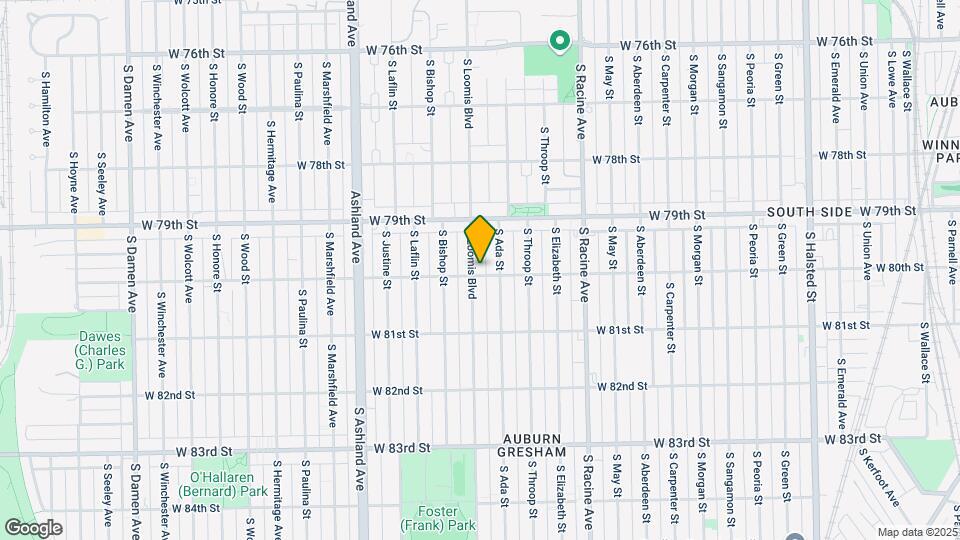 7955 S Loomis Blvd Map and Location Details