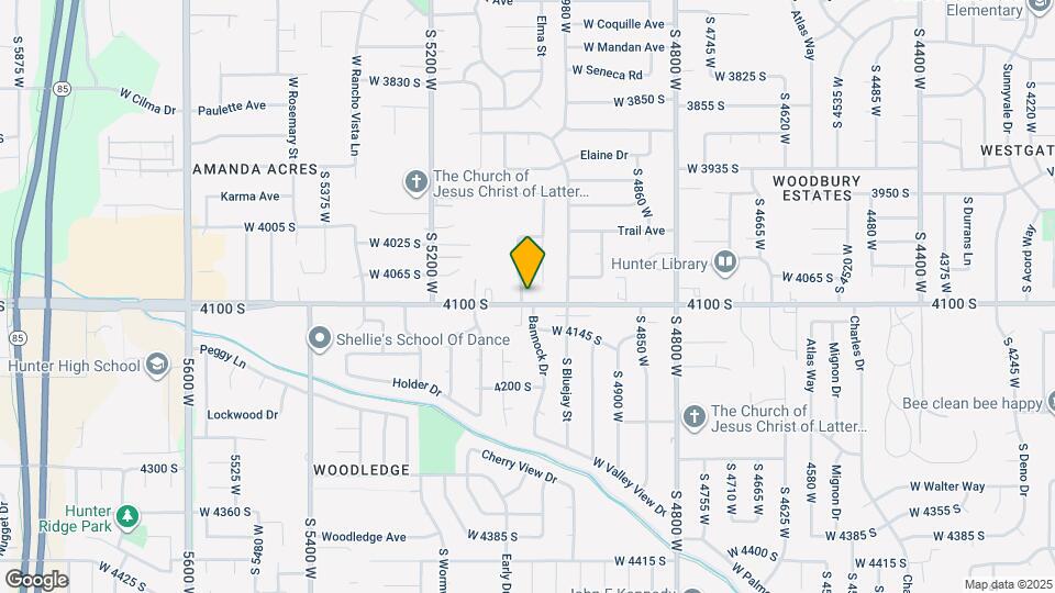 4089 S Edith Grove Ln Mapa y Detalles de la Ubicación