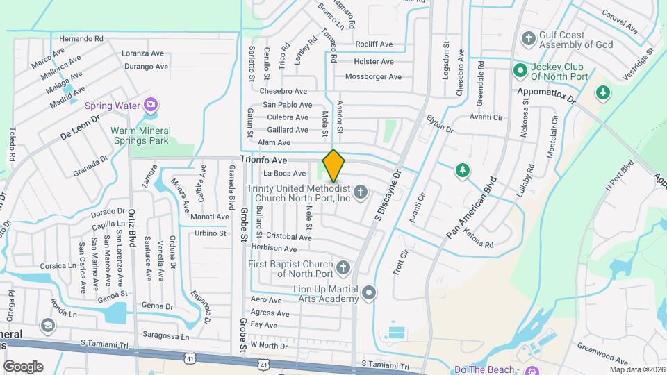 4293 Gorgas St Map and Location Details