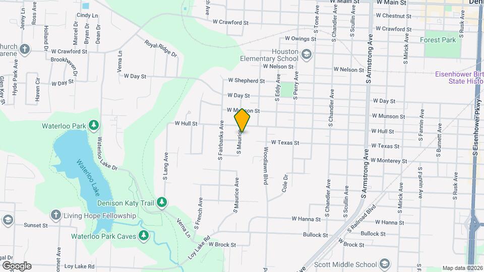 1012 S Maurice Ave Map and Location Details