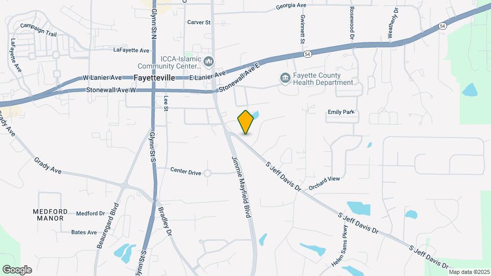 310 S Jeff Davis Dr Map and Location Details