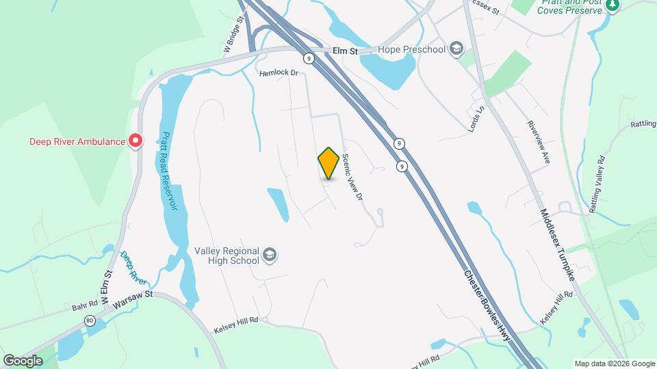 131 Hemlock Dr Map and Location Details