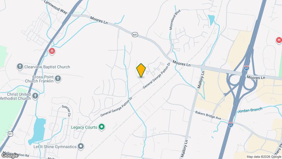 711 Brentwood Pointe Map and Location Details