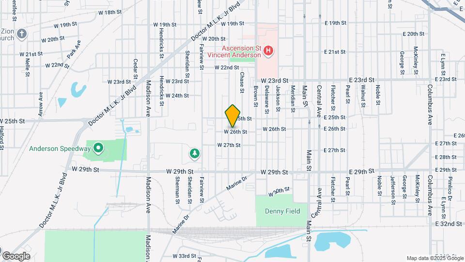 2530 Lincoln St Map and Location Details