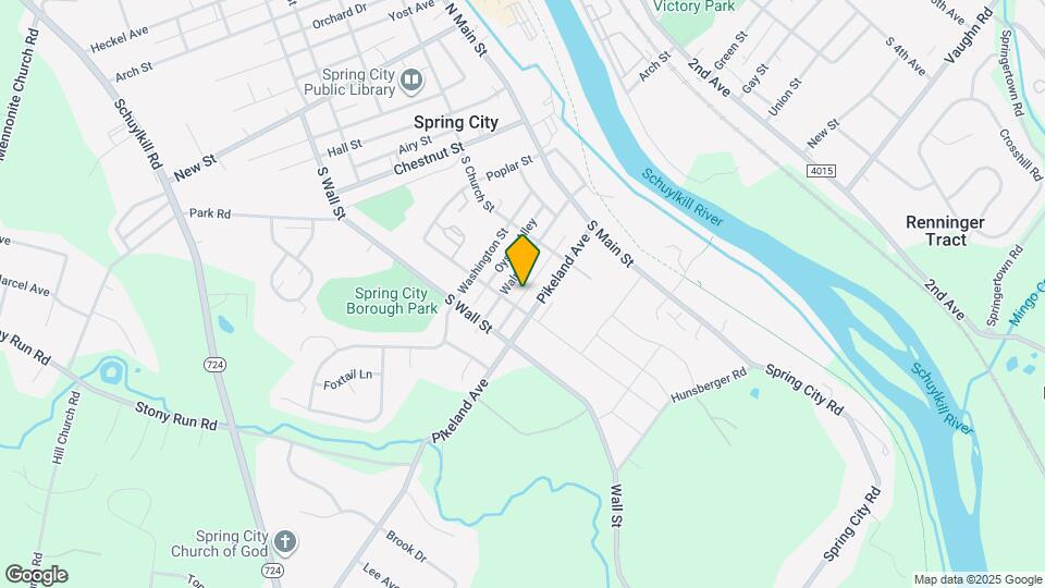 326 Walnut St Map and Location Details