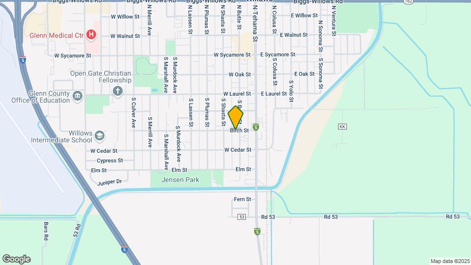 505 S Butte St Map and Location Details